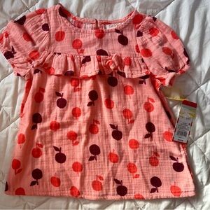 Cat & Jack Pink and Red Kids Top